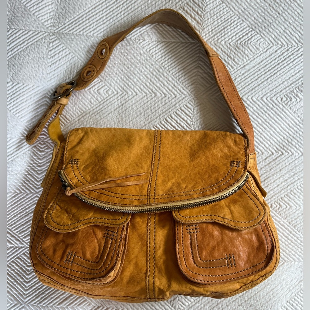 Lucky Brand Italian Leather Shoulder Bag